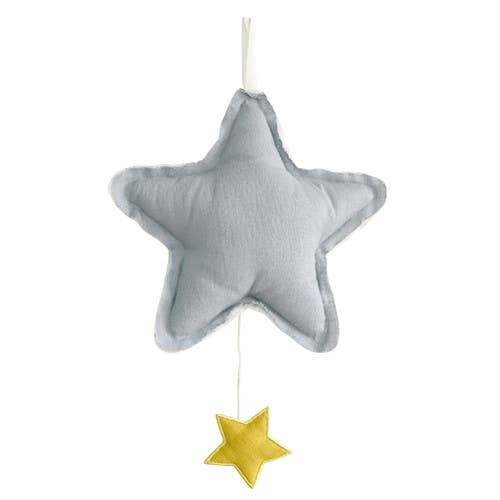 Musical Star "Let it Be" Grey Linen